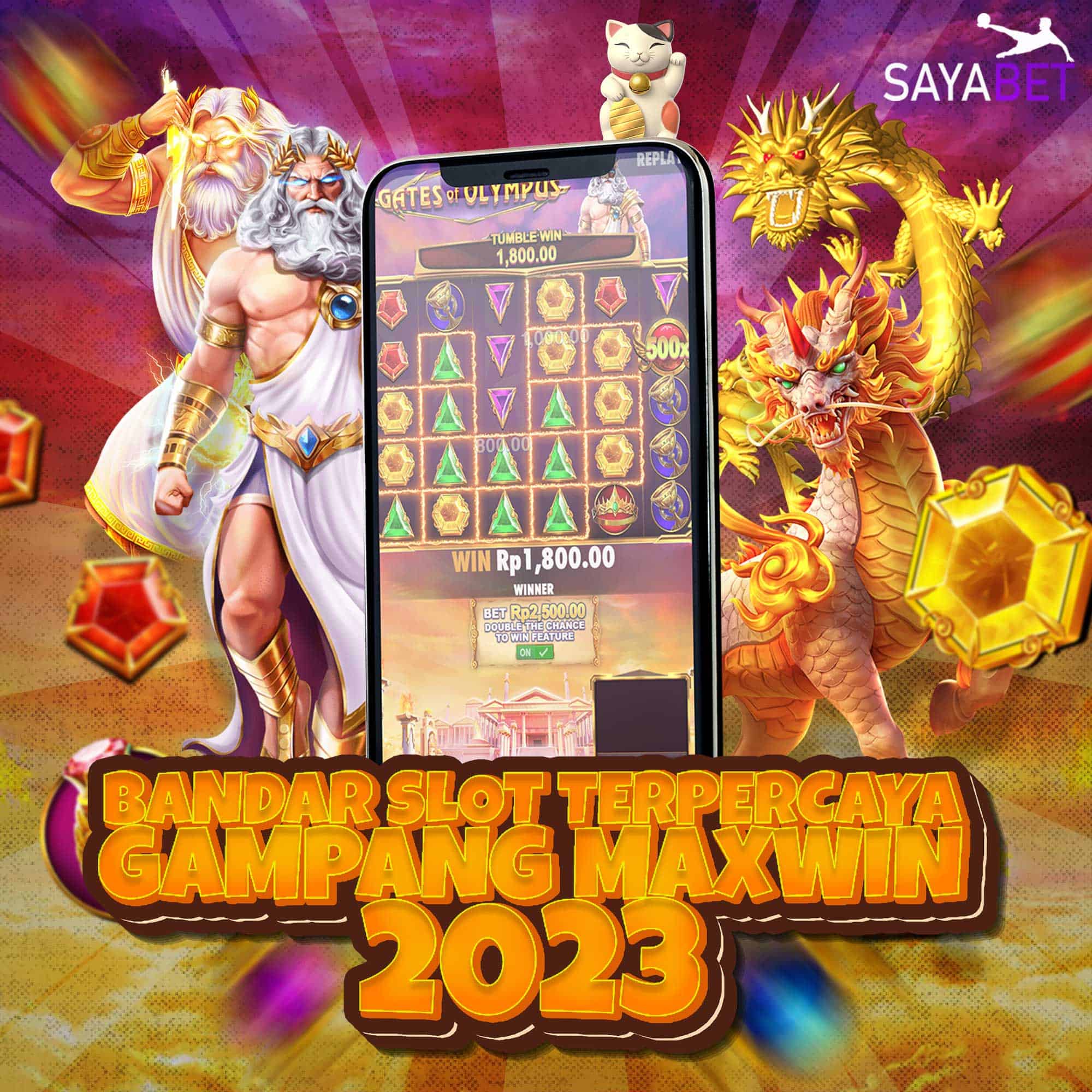 Rekomendasi Bandar Slot Terpercaya Gacor Gampang Maxwin 2023